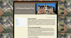 Desktop Screenshot of latroussechateau.com