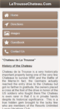 Mobile Screenshot of latroussechateau.com