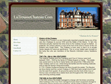 Tablet Screenshot of latroussechateau.com